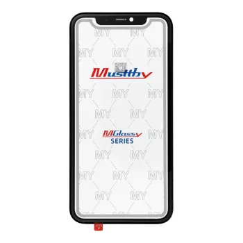 MUSTTBY elülső üveg + OCA+ keret iPhone 11