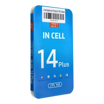   LCD kijelző iPhone 14 Plus digitalizálóval, fekete (ZY-LTPS) IC átvihető