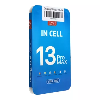   LCD kijelző iPhone 13 Pro Max digitalizátorral, fekete (ZY-LTPS) IC átvihető