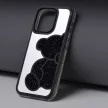 TEDDY BEAR tok iPhone 15, fekete
