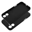 iPhone 16 Plus Matt TPU szilikon hátlap, tok, fekete