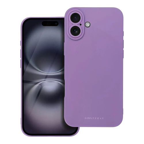Roar Luna tok iPhone 16 Plus, lila