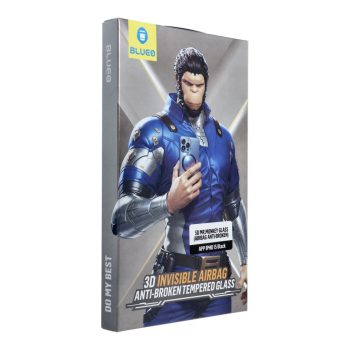   5D Mr. Monkey Glass Apple iPhone 15, (Strong HD)edzett üvegfólia, fekete