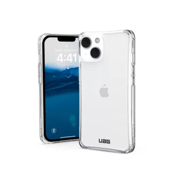  UAG – Plyo Magsafe iPhone 14 Plus hátlap, tok, szürke-átlátszó