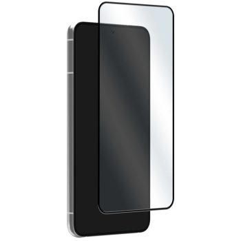   Puro Samsung Galaxy S22 Plus/S23 Plus teljes kijelzős kijelzővédő edzett üvegfólia (tempered glass) 9H keménységű, fekete