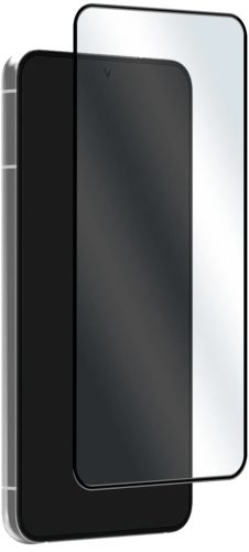 Puro Samsung Galaxy S22 Plus/S23 Plus teljes kijelzős kijelzővédő edzett üvegfólia (tempered glass) 9H keménységű, fekete