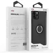 ZIZO REVOLVE Series iPhone 11 Pro Max ütésálló hátlap, tok, selfie gyűrűvel, fekete