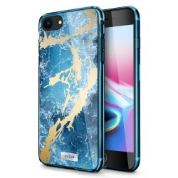   Zizo Refine Slim Clear Case iPhone 7/8 ütésálló hátlap, tok, kék
