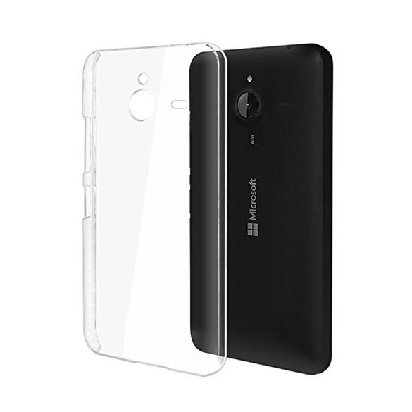 Redneck Microsoft Lumia 640 XL TPU Flexi hátlap, tok, átlátszó