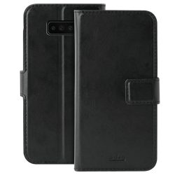   Puro Wallet Detachable 2in1 Samsung Galaxy S10 Plus oldalra nyíló tok, fekete