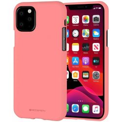   Mercury Goospery Soft Jelly Case iPhone 11 Pro Max hátlap, tok, rózsaszín