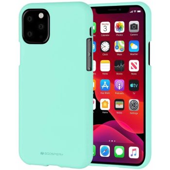   Mercury Goospery Soft Jelly Case iPhone 11 Pro Max hátlap, tok, mentazöld