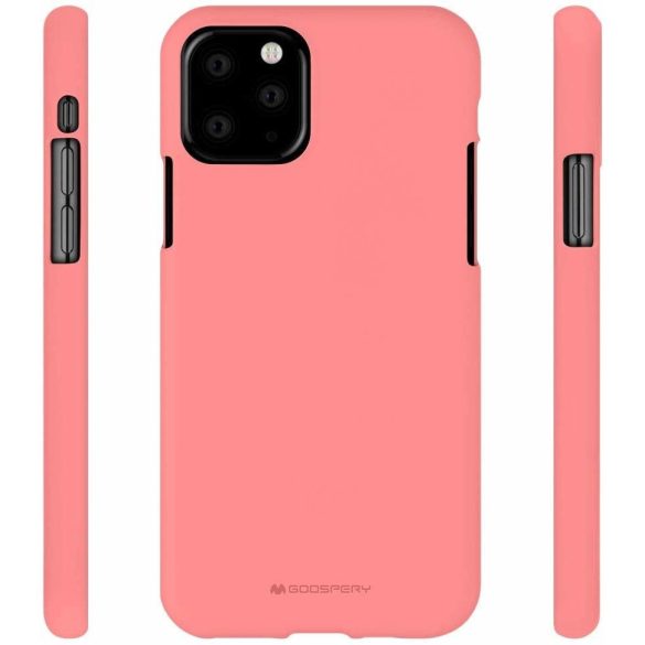 Mercury Goospery Soft Jelly Case iPhone 11 Pro hátlap, tok, rózsaszín