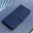 Smart Velvet Xiaomi Redmi Note 10/Redmi Note 10S oldalra nyíló tok, sötétkék