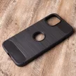 Carbon Case Flexible hátlap, tok Xiaomi Redmi Note 11 4G (GLOBAL)/Redmi Note 11s 4G, fekete