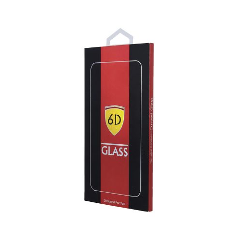Tempered glass 6D Full Glue teljes kijelzős edzett üvegfólia Samsung Galaxy S21 FE 5G, fekete ramka