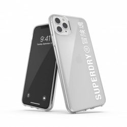   Superdry Snap Case Clear iPhone 11 Pro Max hátlap, tok, átlátszó