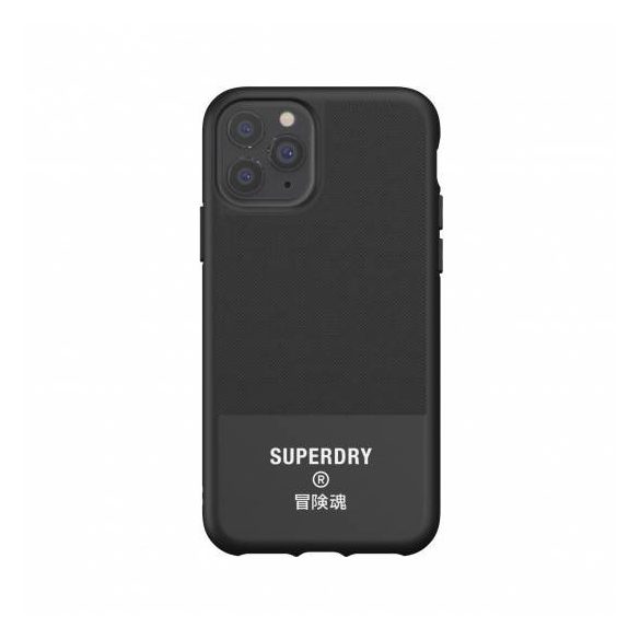Superdry Moulded Canvas iPhone 11 Pro hátlap, tok, fekete