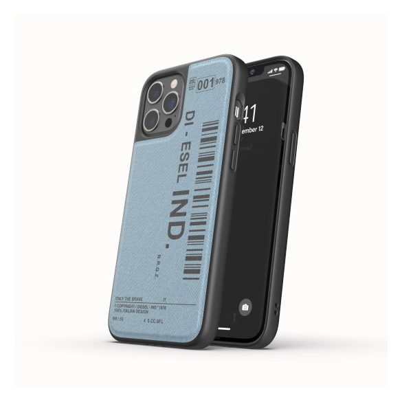 Diesel Moulded Case Denim iPhone 11 Pro Max hátlap, tok, mintás, kék