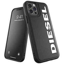   Diesel Moulded Case Core iPhone 12/12 Pro hátlap, tok, fekete