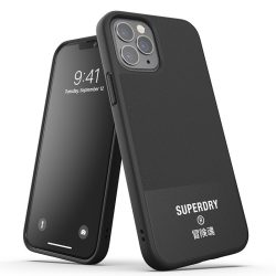   Superdry Moulded Case Canvas iPhone 12 Pro Max hátlap, tok, fekete