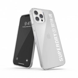   Superdry Snap Case Clear iPhone 12 Pro Max hátlap, tok, átlátszó