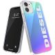 Diesel Snap Case Holographic White Logo iPhone 11 hátlap, tok, mintás, színes