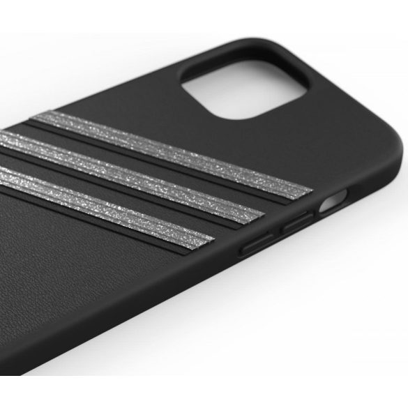 Adidas Original Moulded Case Glitter iPhone 12 Pro Max hátlap, tok, fekete