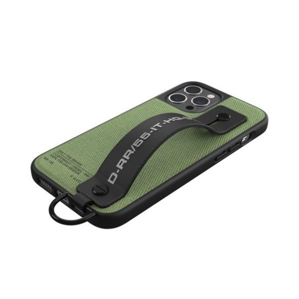 Diesel Handstrap Case Utility Twill iPhone 12 Pro Max hátlap, tok, zöld