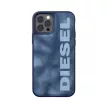 Diesel Moulded Case Bleached Denim iPhone 12/12 Pro hátlap, tok, sötétkék