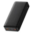 Baseus PPDML-M01 Bipow PD 3.0 QC 3.0 Power Bank, hordozható külső akkumulátor 2xUSB/USB-C, 20000 mAh, 20W, fekete