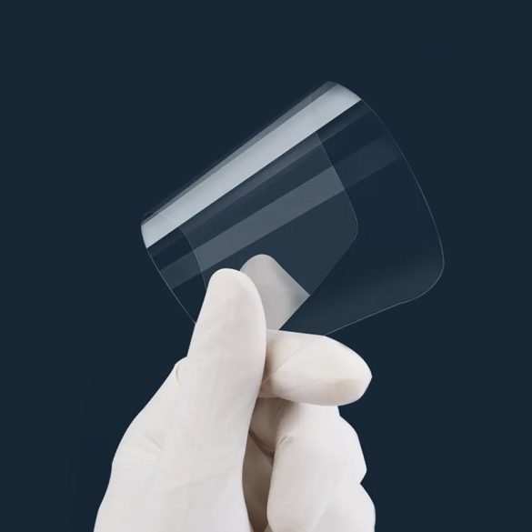 Tel Protect Flexible Hybrid Tempered Glass iPhone 15 Plus/15 Pro Max kijelzővédő flexibilis hibrid üvegfólia (tempered glass) 9H keménységű, átlátszó