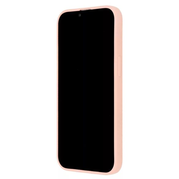 Vennus Silicone Heart Case iPhone 12 Pro hátlap, tok, rózsaszín