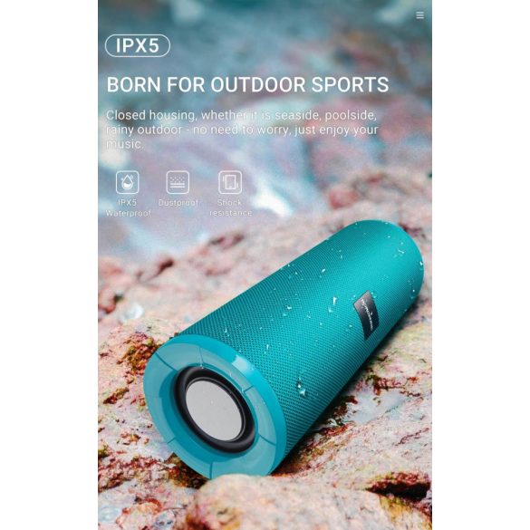 Borofone BR1 Bluetooth Speaker vezeték nélküli bluetooth hangszóró, vízálló, piros