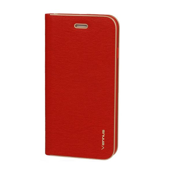Vennus Xiaomi Redmi Note 11S 5G/11T 5G/Poco M4 Pro 5G oldalra nyíló tok, piros