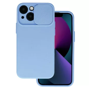   Camshield Soft Case iPhone 15 Plus hátlap, tok, világoslila