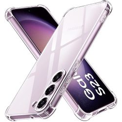   Anti-shock Samsung Galaxy A23 4G/5G szilikon hátlap, tok, átlátszó