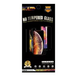   Samsung Galaxy A32 4G 2D nem teljes kijelzős edzett üvegfólia (tempered glass) 9H keménységű, fekete