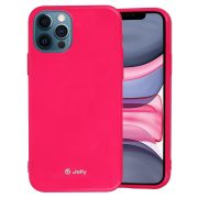 Jelly case iPhone 14 Pro Max hátlap, tok, pink