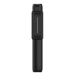   Mini Tripod P50 Bluetooth selfie stick, szelfi bot, háromlábú kitámasztó funkcióval, távirányítóval, fekete