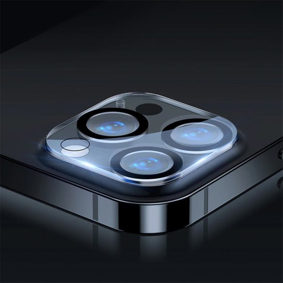 iPhone 14/14 Plus Camera kameravédő üvegfólia (tempered glass), átlátszó