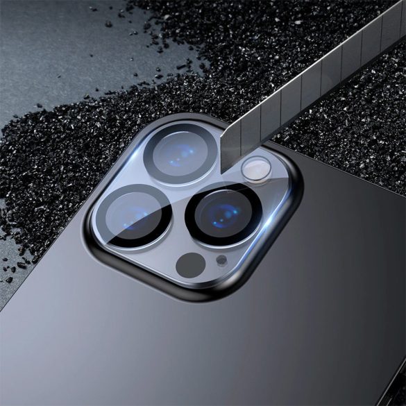 iPhone 14/14 Plus Camera kameravédő üvegfólia (tempered glass), átlátszó