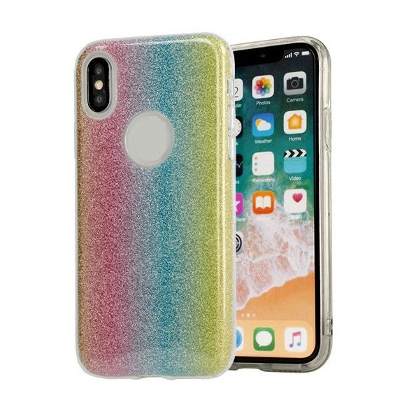 Back Case Bling Samsung Galaxy A6 (2018) hátlap, tok, színes