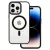 Magnetic Clear iPhone 14 MagSafe hátlap, tok, átlátszó
