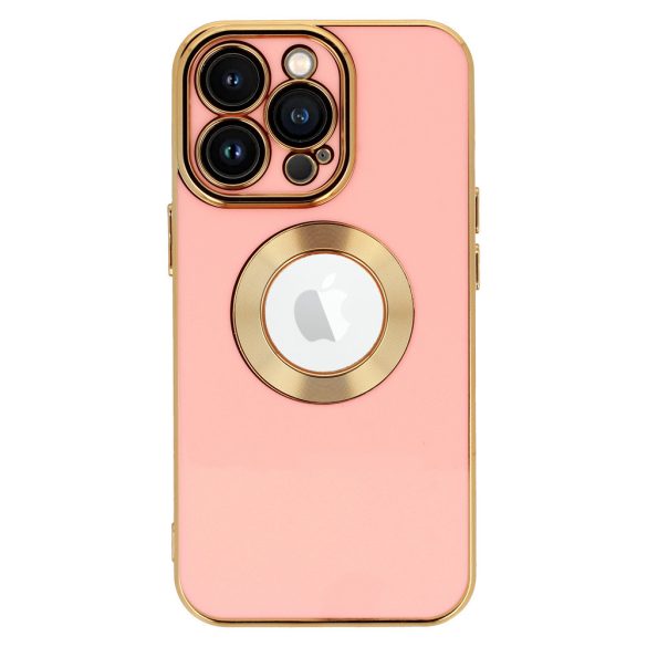 Beauty Case iPhone 14 Pro hátlap, tok, rózsaszín