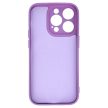 Vennus Silicone Heart Case iPhone 14 Pro hátlap, tok, lila