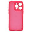 Vennus Silicone Heart Case iPhone 14 Pro hátlap, tok, pink