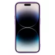 Vennus Silicone Heart Case iPhone 14 Pro Max hátlap, tok, lila