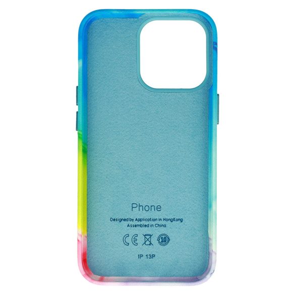 Leather Ink Case Design 2 iPhone 14 Pro műbőr hátlap, tok, színes