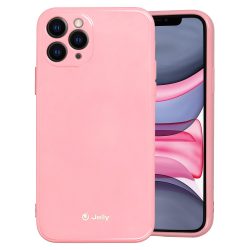 Jelly Case iPhone 11 hátlap, tok, rózsaszín